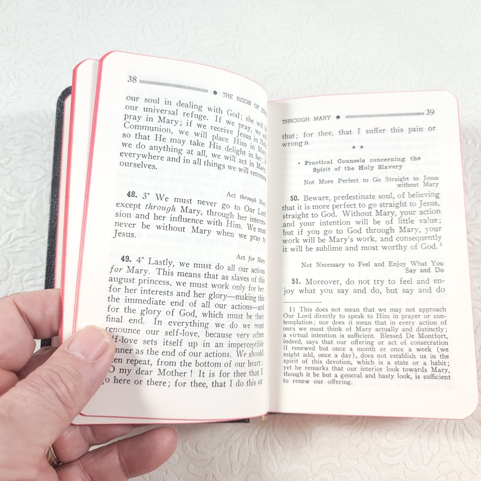 The Reign of Jesus Through Mary Prayer Book Revised Edition 1983 Gabriel Denis