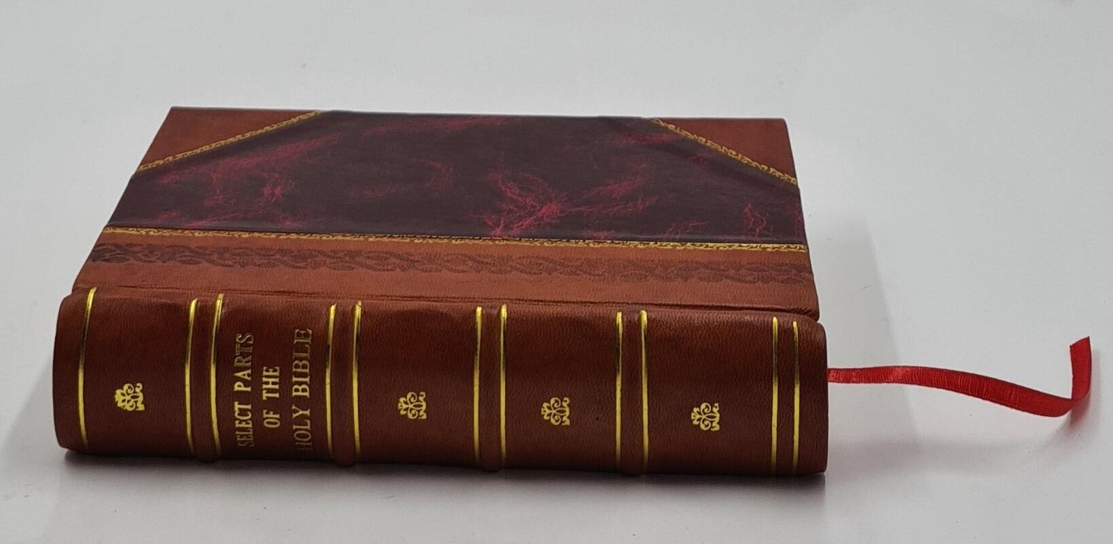 Select parts of the holy Bible for the use of the negro slaves, [LEATHER BOUND]