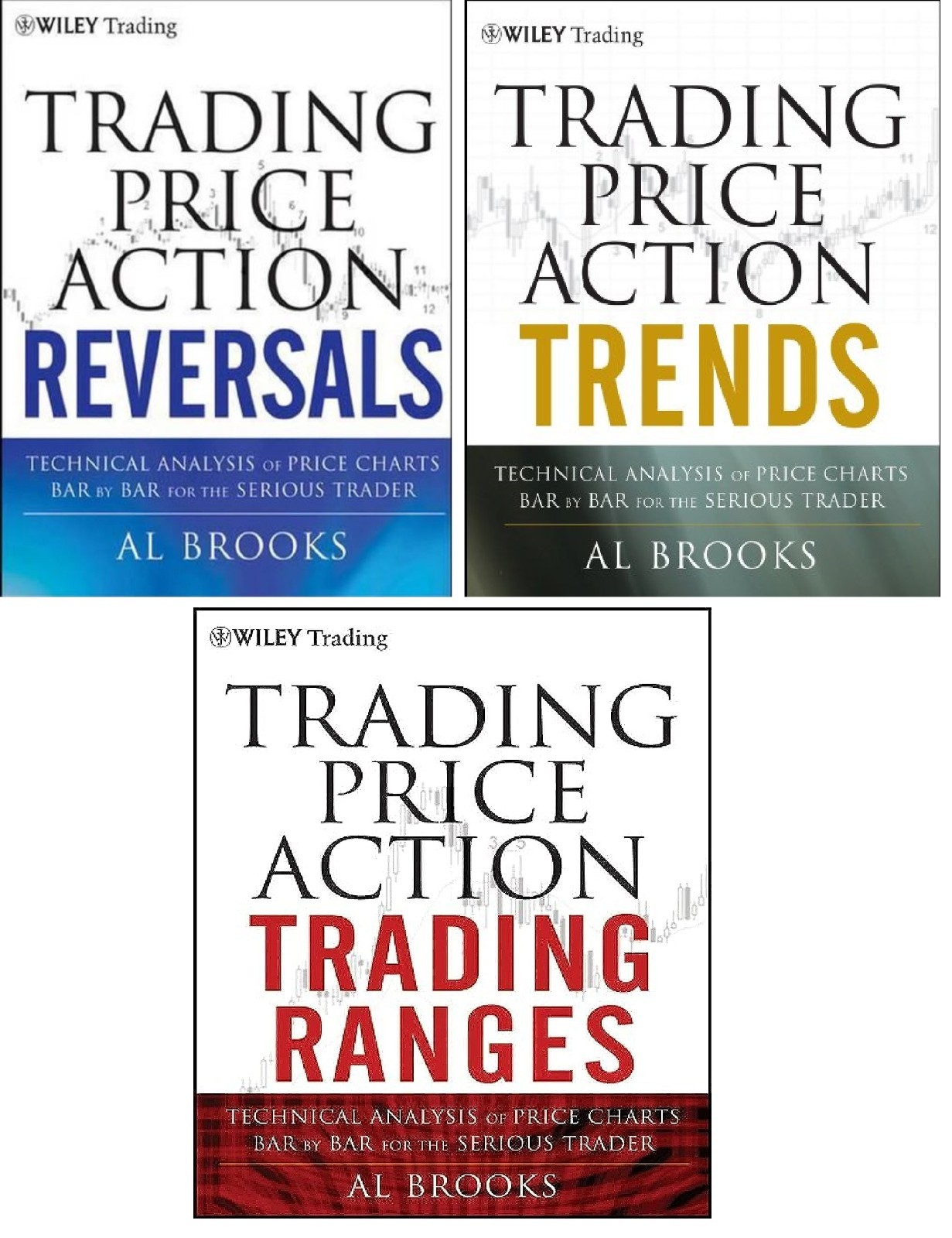 Books 3 Books Set Reversals, Trends and Ranges English Paperback Brand New