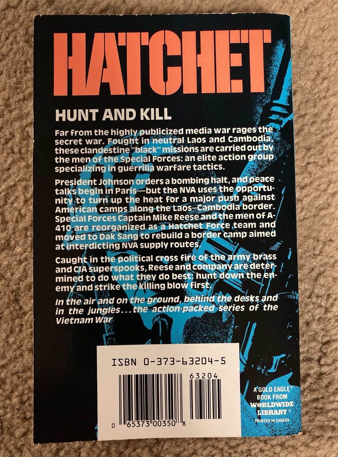 “Hatchet” By Knox Gordon Complete 4 Book Vintage Series Paperbacks 1991-1992