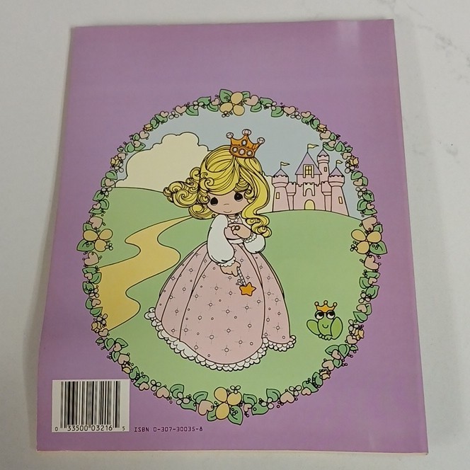 Golden Precious Moments Giant Coloring & Activity Book PB 1991 Ages 4-8