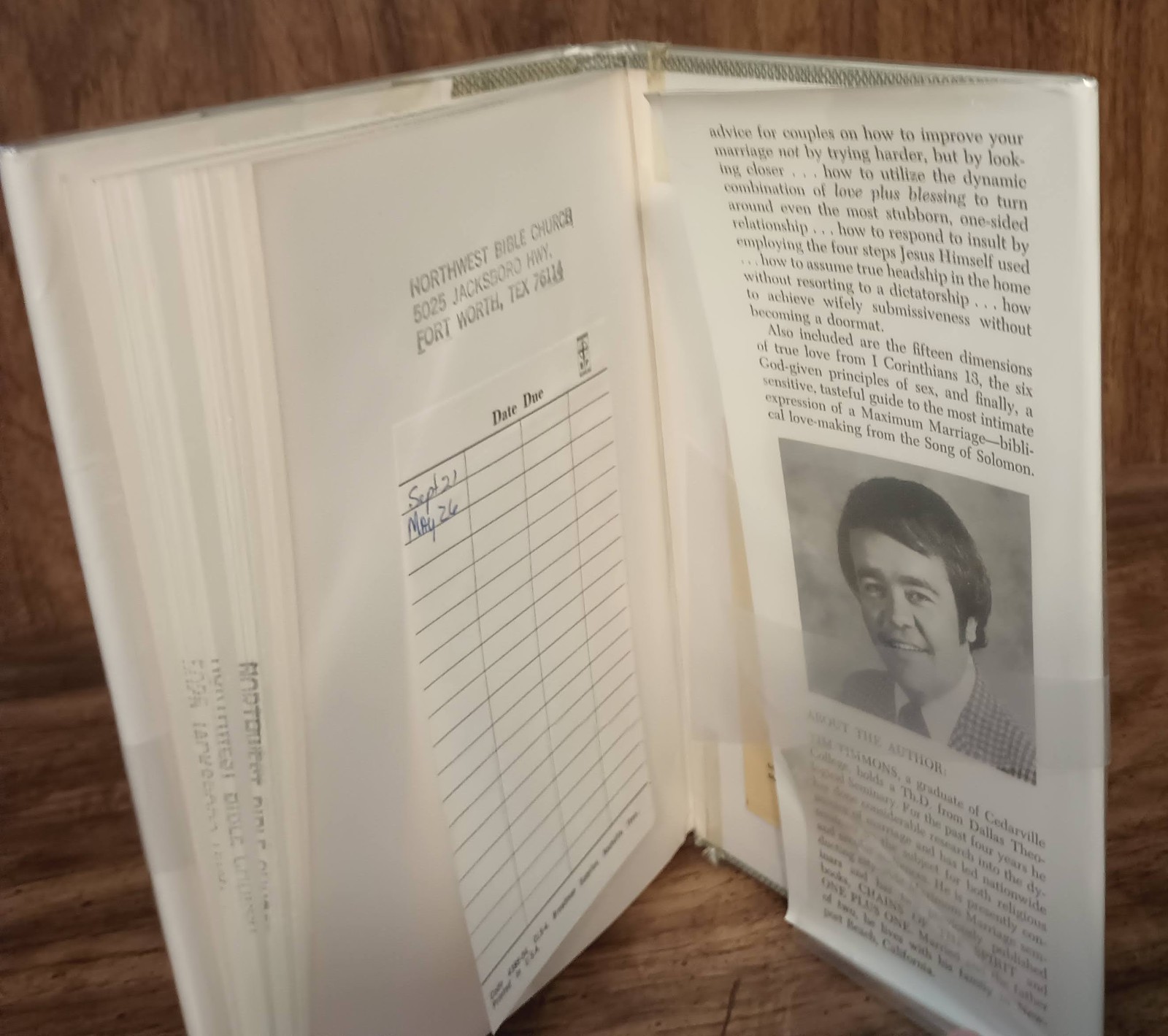 Maximum Marriage by Tim Timmons Hardcover 128 Pages Relationships Ex-Library