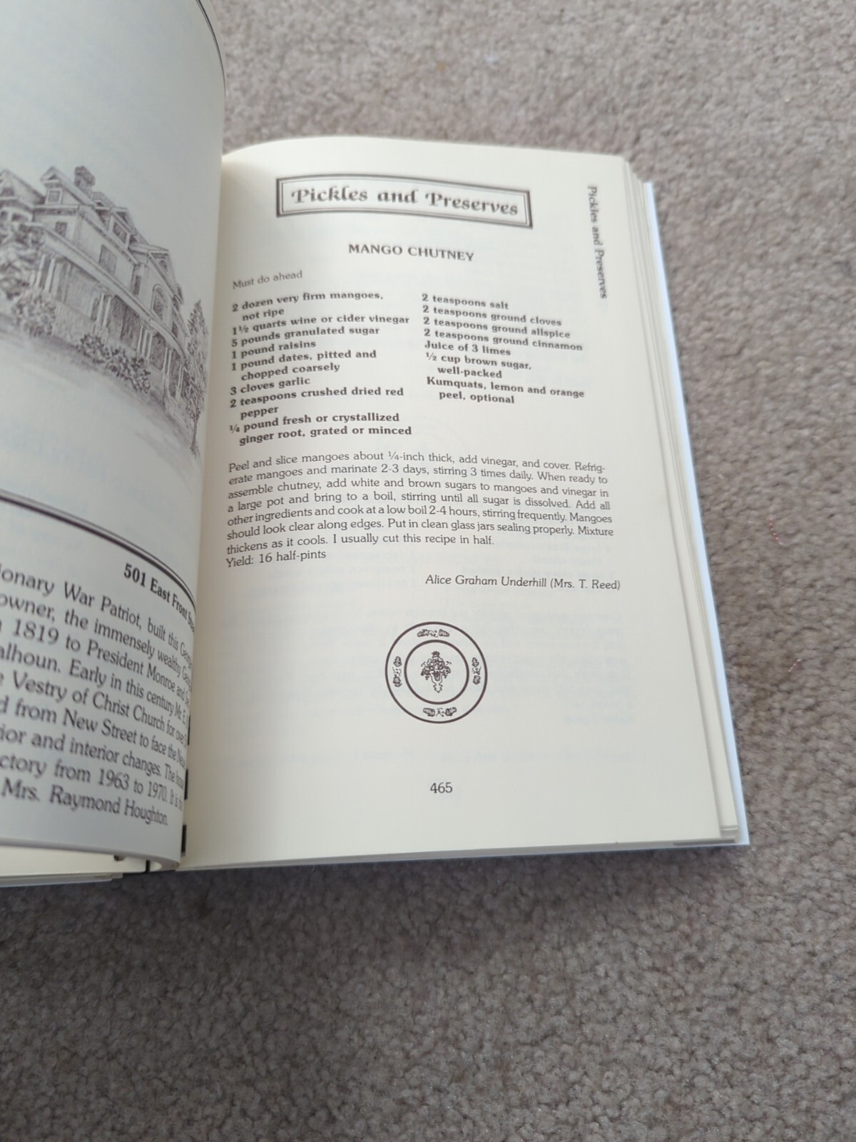 Christ Episcopal Church New Bern, NC Spiral Cookbook 1981 400+ Pages