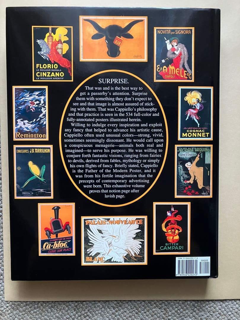 Leonetto Cappiello Posters Book 336 Pages France Artist Used