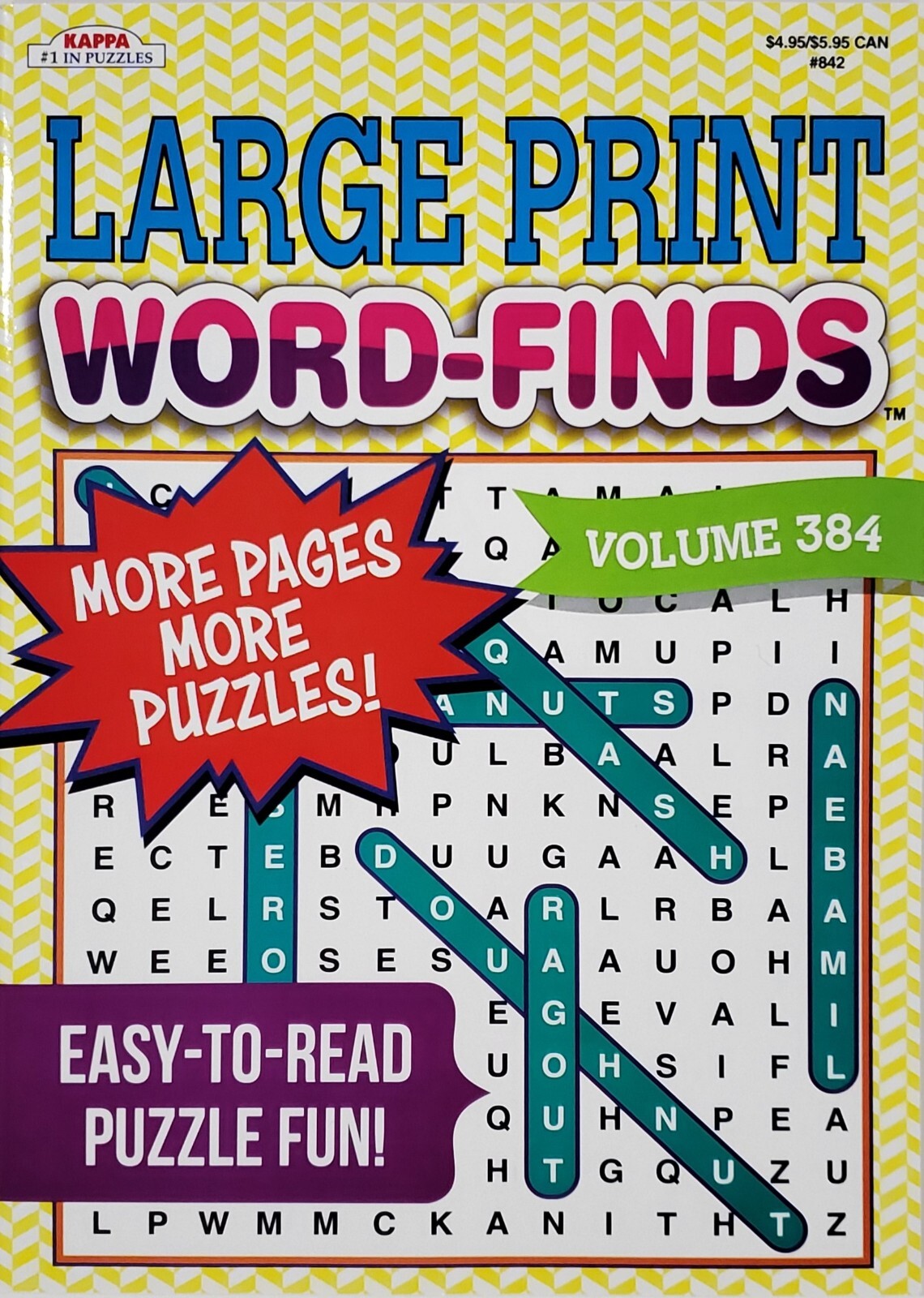 Large Print Word-Finds Puzzle Books Kappa Games,Search,Hunt~ Pick up to 30 Vols