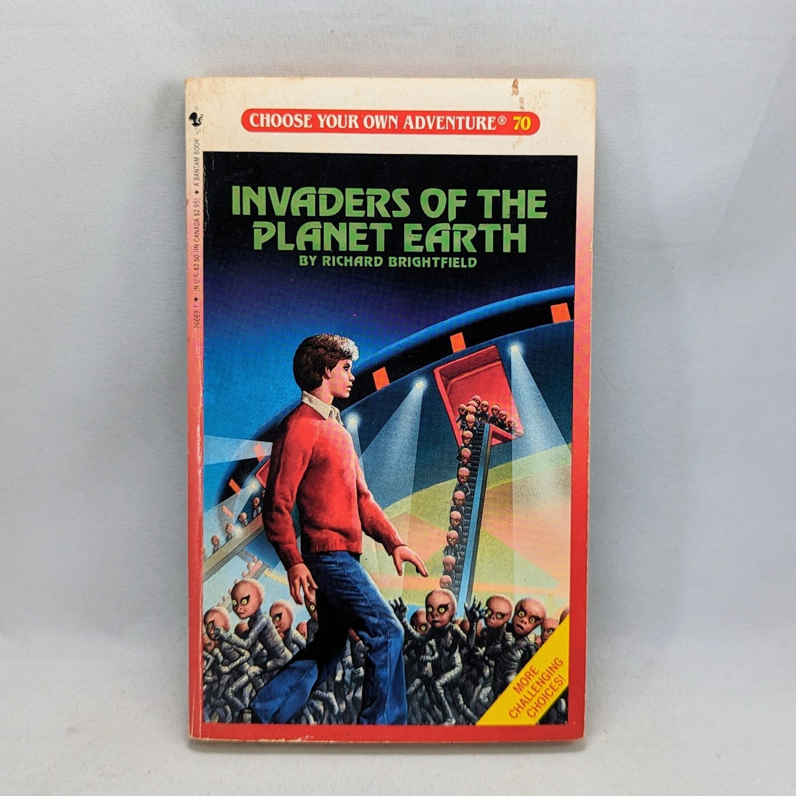 Choose Your Own Adventure 70: Invaders of the Planet Earth VTG 1987 1st Edition