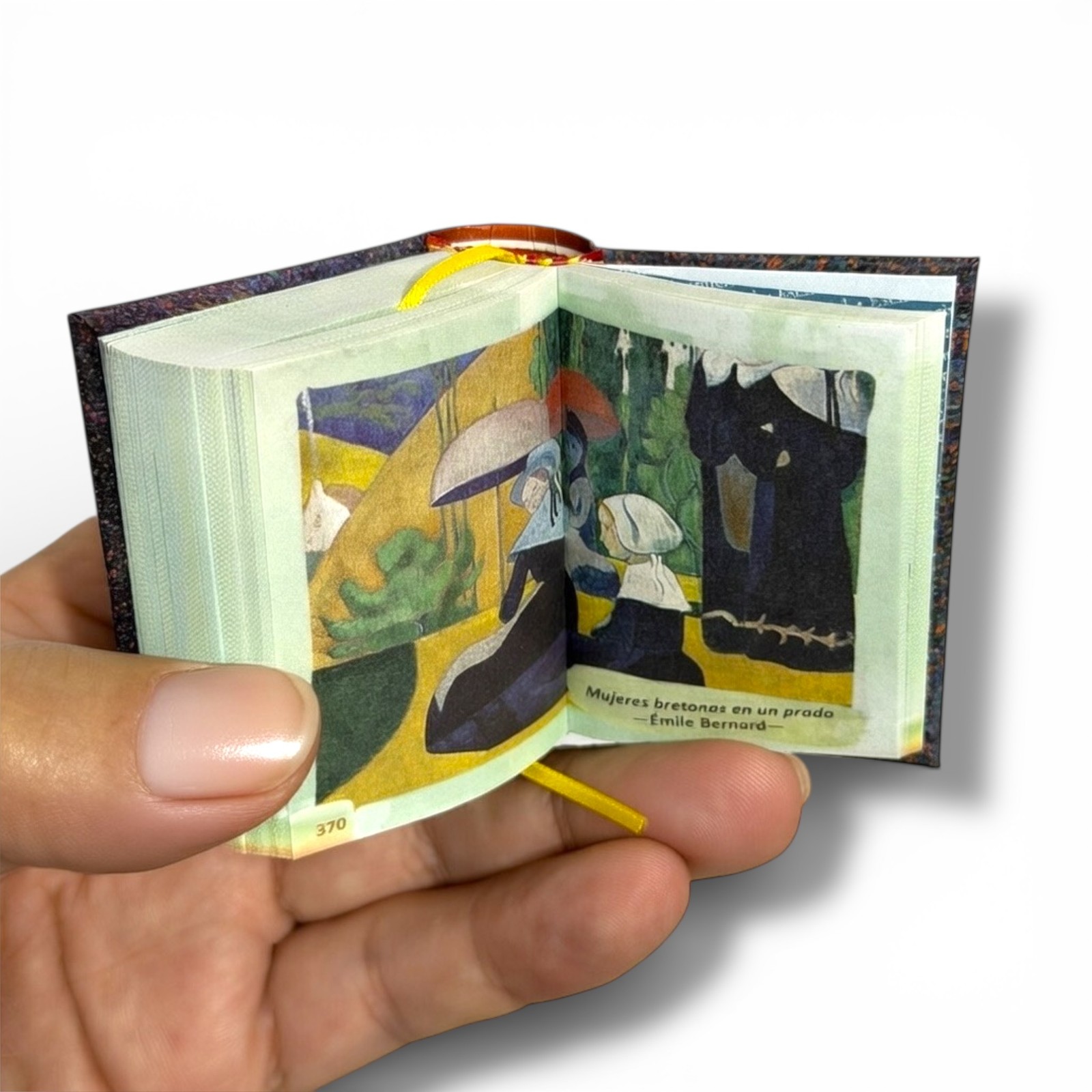 Van Gogh 2025 new mini book hardcover 430 pgs with comments and photographs