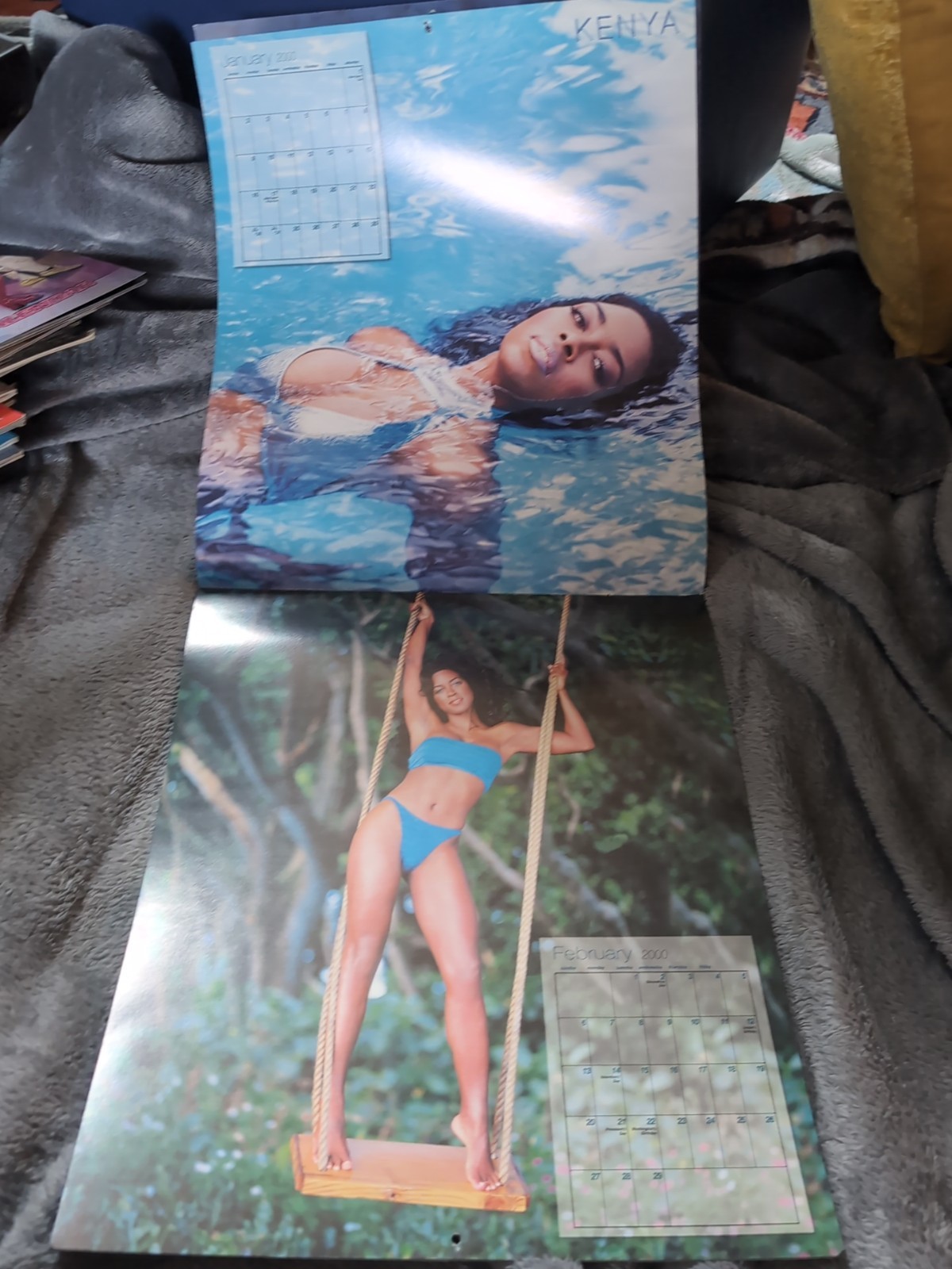 KENYA MILLENNIUM EDITION SISTEEN MONTH 2000 CALENDAR VTG