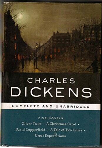 Charles Dickens: Five Novels: Complete and Unabridged – Hardcover – GOOD
