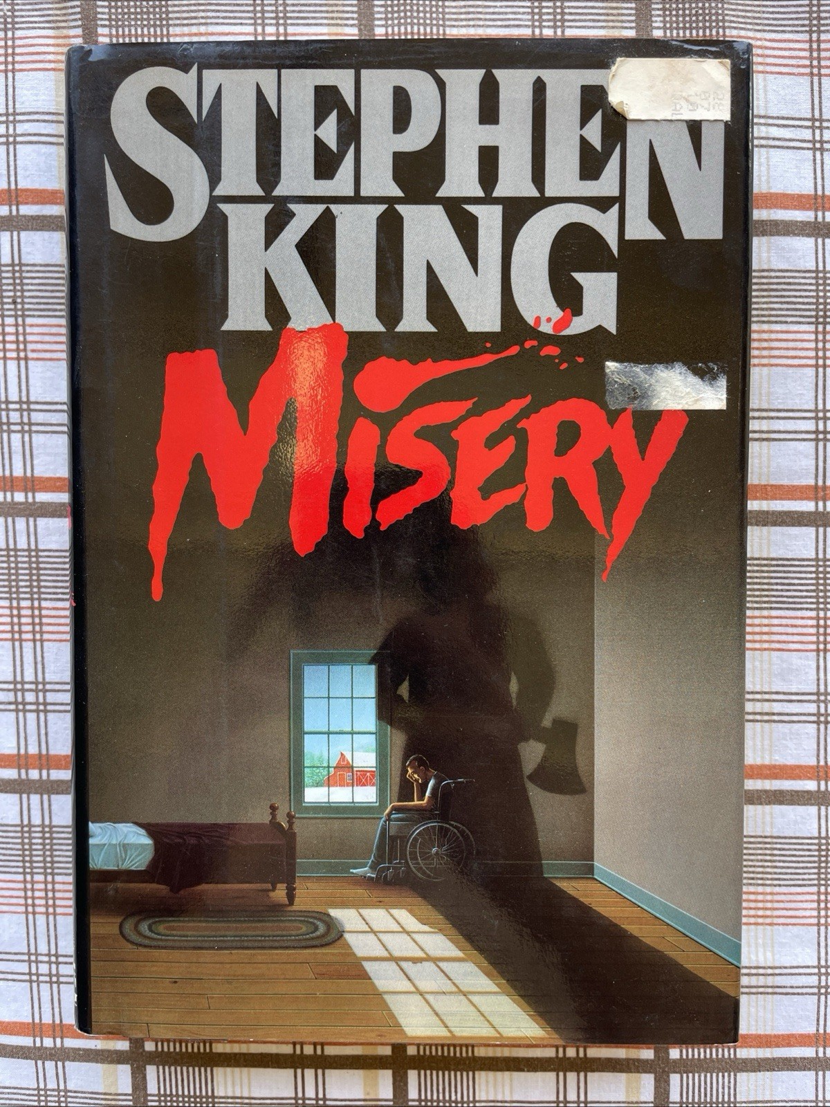 Misery by Stephen King (1987 Viking HCDJ 1st Edition 2nd Printing June Horror)