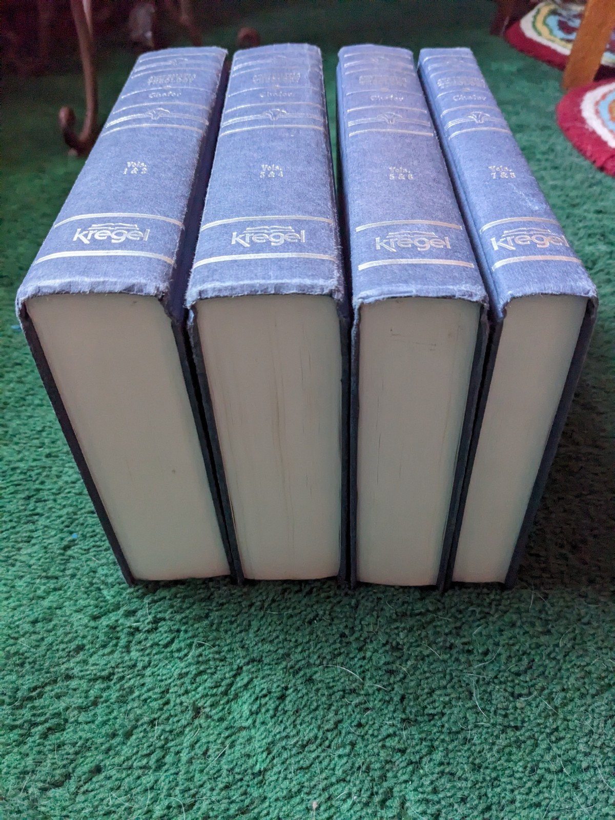 Lewis Sperry Chafer Systematic Theology Volumes 1-8 In 4 Vol. Set Hardcover GUC