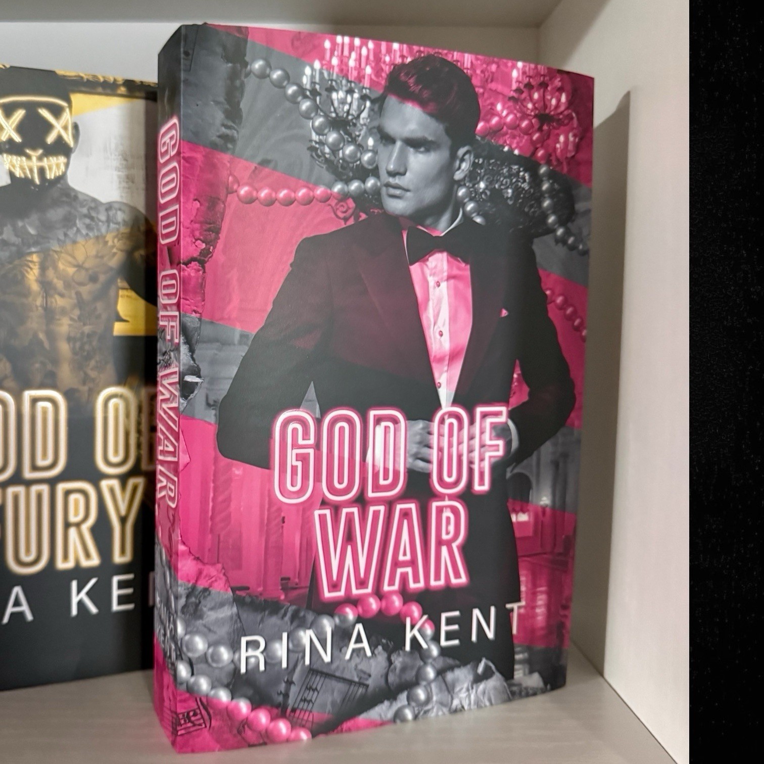 God of War by Rina Kent Legacy of Gods with Art Print, Letter, Sticker