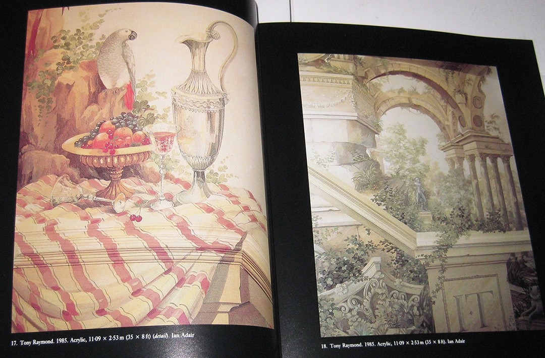 Grand Illusions interior murals paperback book 9.5 in. X 11 in., mint condition