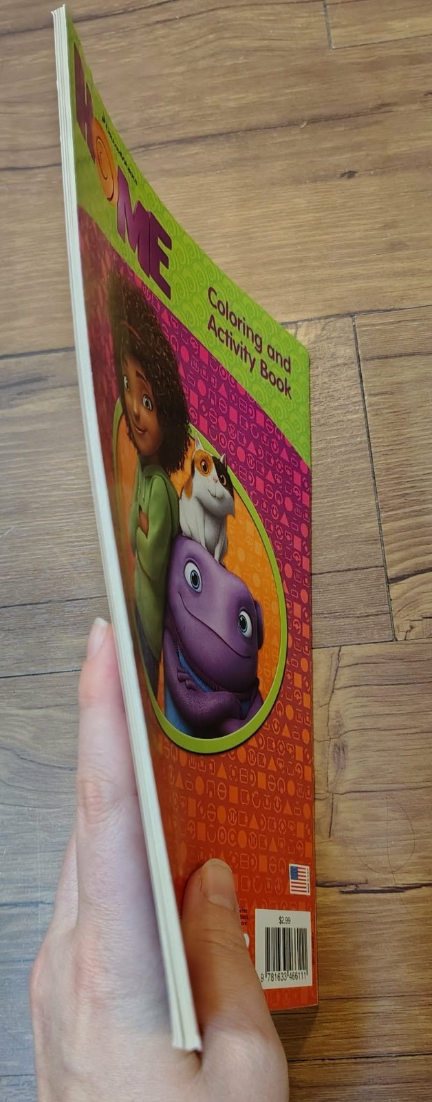 Dreamworks Home Coloring and Activity Book Do You Speak Boov? Stickers 2015