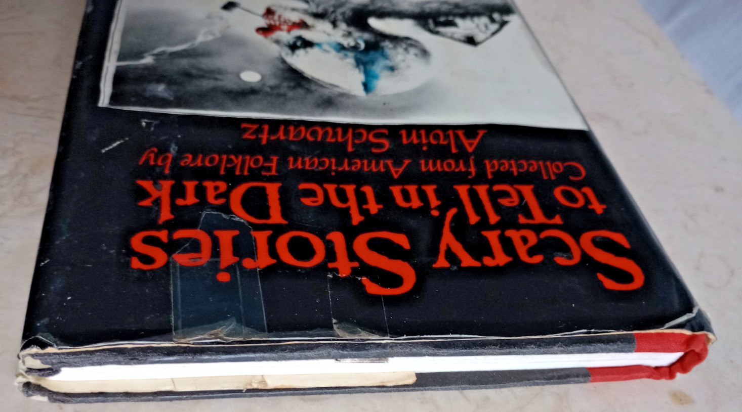 1981 1ST/9TH SCARY STORIES TO TELL IN THE DARK ALVIN SCHWARTZ HC/HARDCOVER BOOK