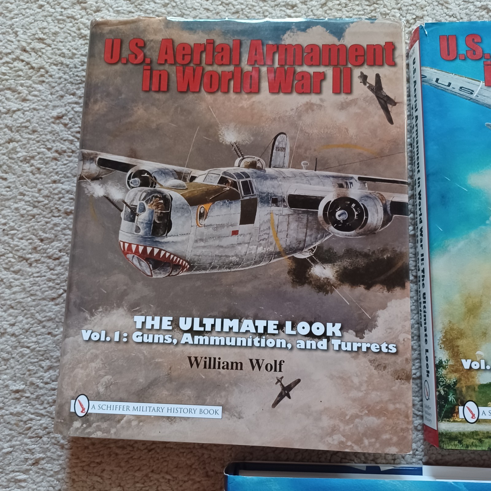 U.S. Aerial Armament in World War II ~ All 3 Volumes By William Wolf