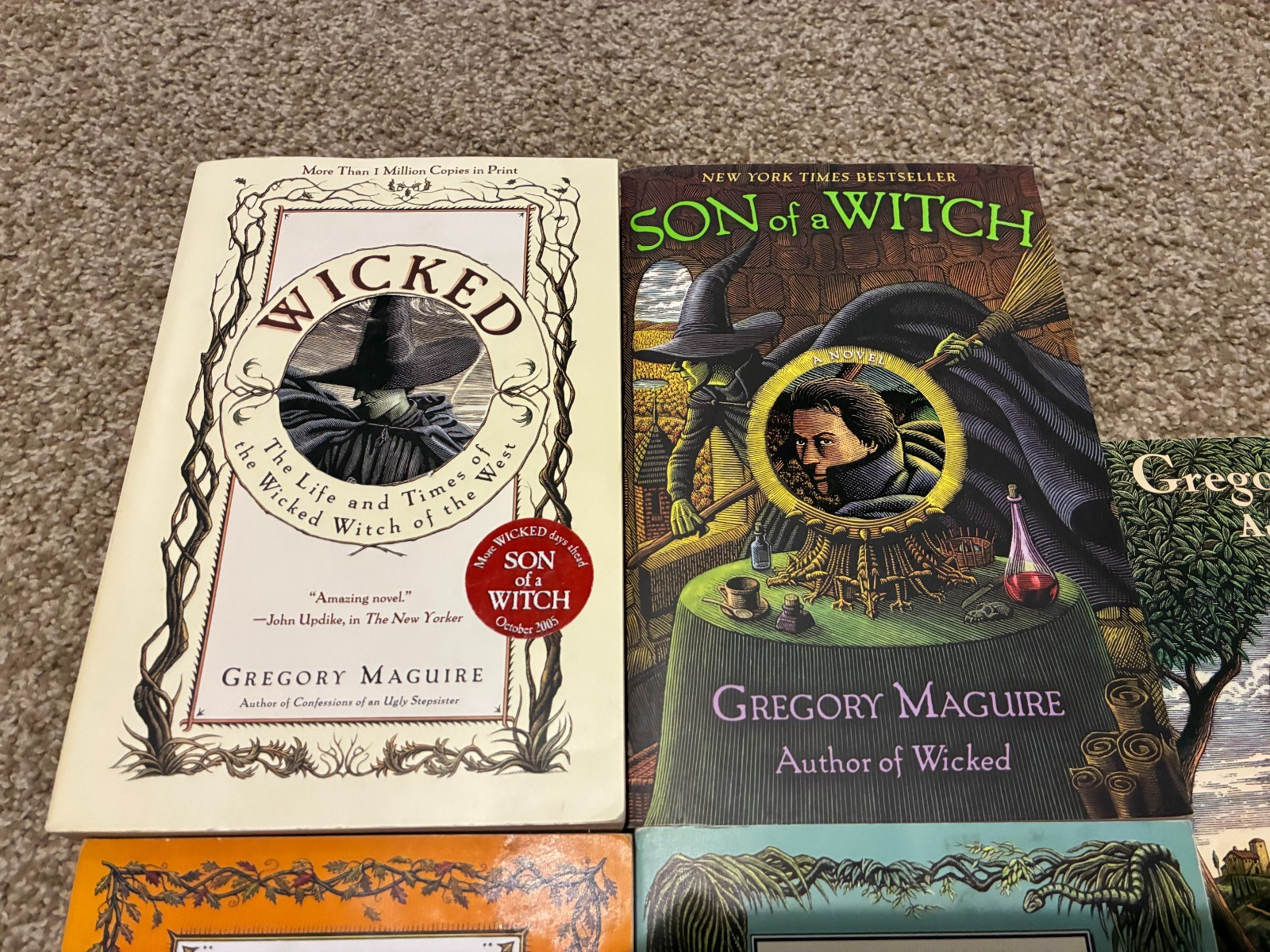 Wicked – Complete 4-Book Series Set & Bonus – RARE! – Maguire – Wizard of Oz!