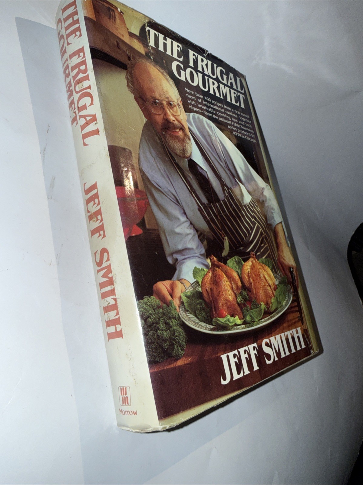 The Frugal Gourmet Hardcover By Jeff Smith Vintage Cook Book 1984 edition