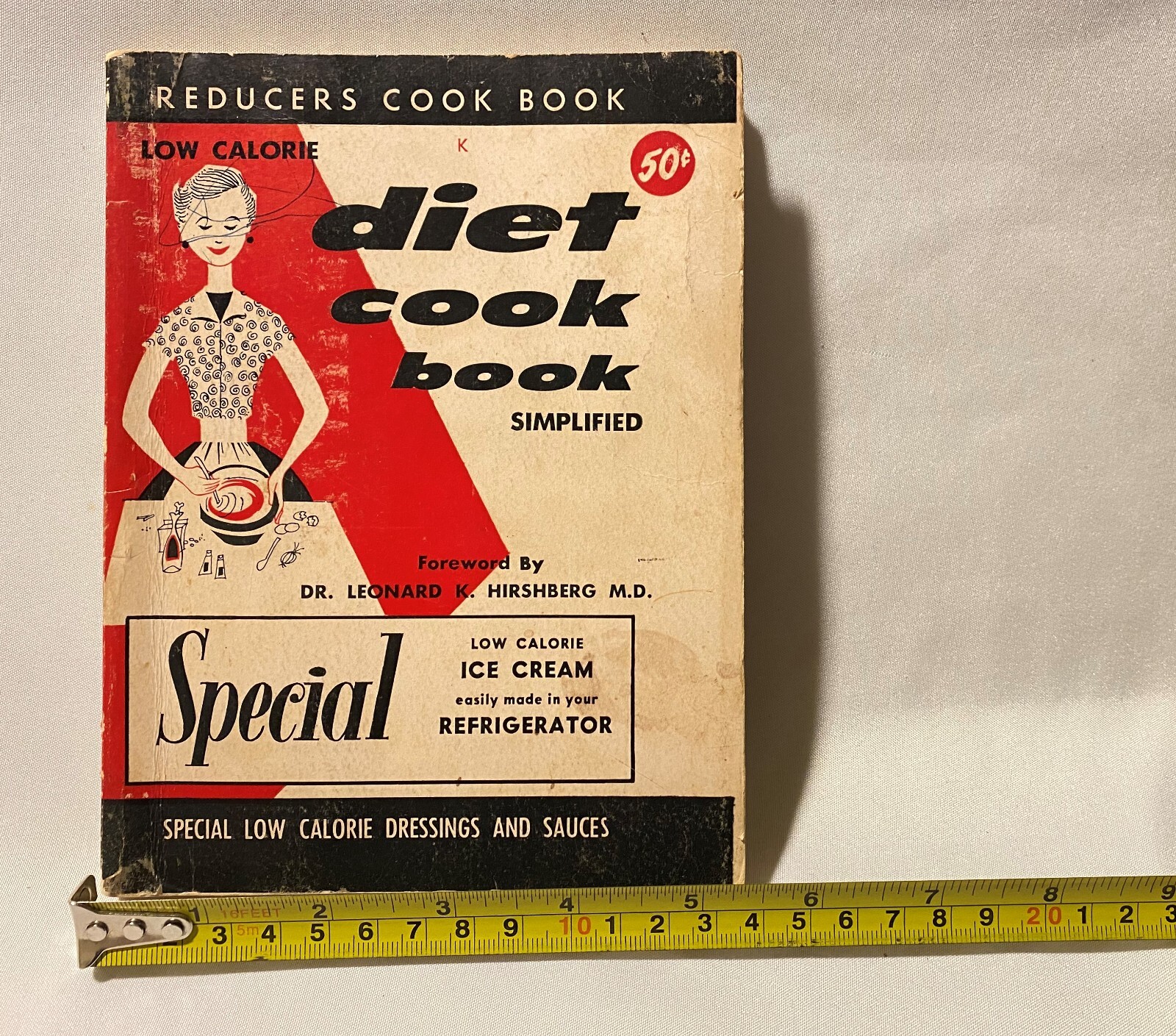 Vintage 1961 Tasty Low Calorie Diet Cook Book 1-128 Pages