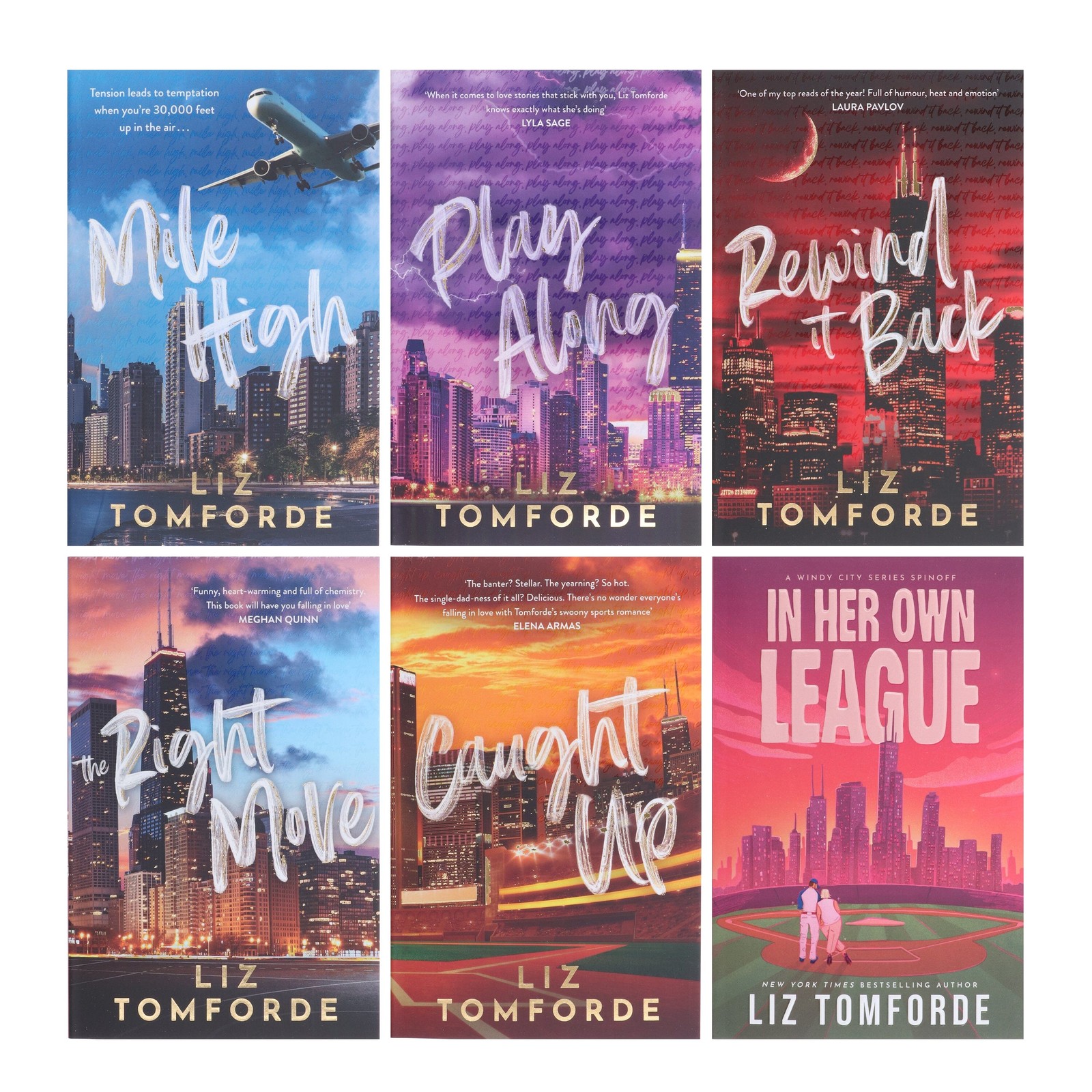 Windy City Series By Liz Tomforde 6 Books Collection Set – Fiction – Paperback