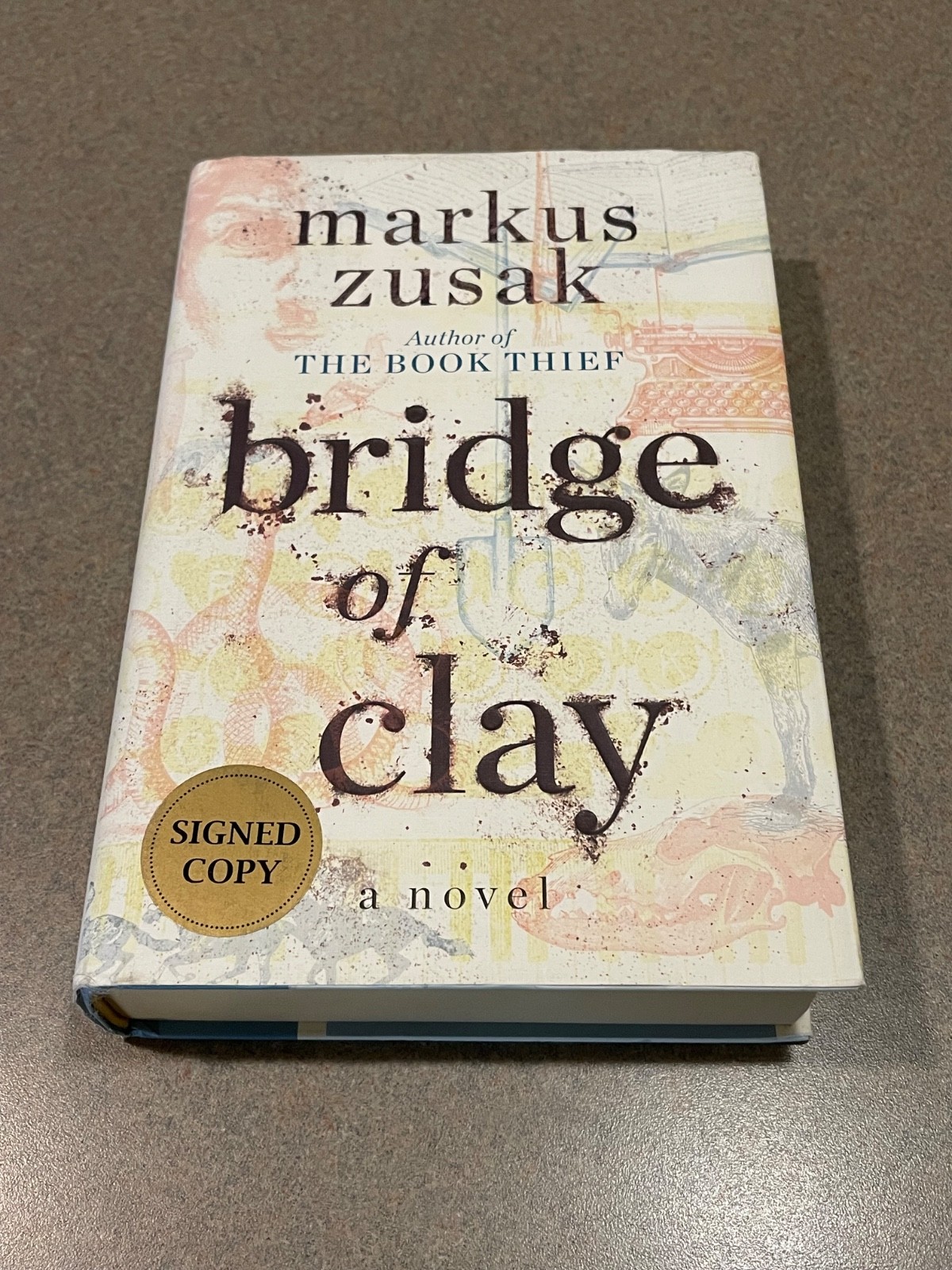 The Book Thief & Bridge of Clay *SIGNED* by Markus Zusak (2 Hardcover Set)