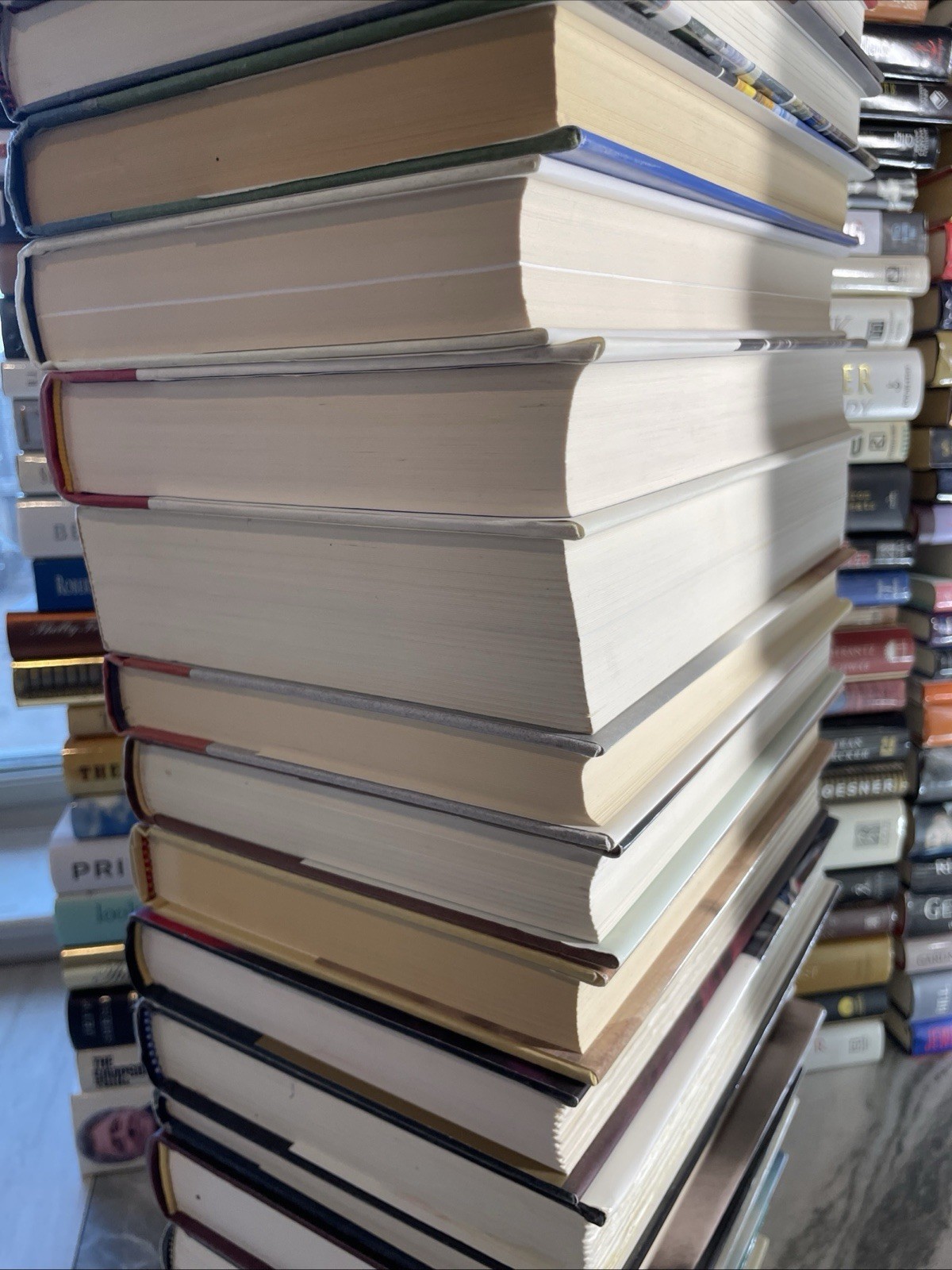 10 Pounds Assorted Fiction Hardcover PBK Books Mass Market Various Genres Good