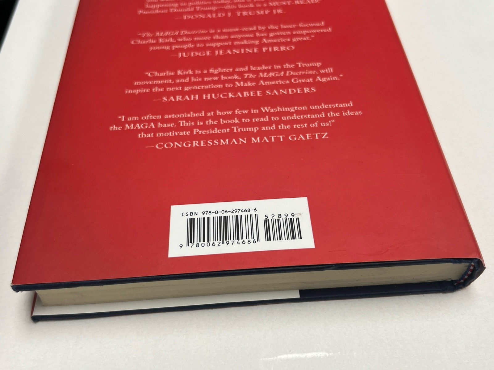 MAGA Doctrine Signed – Charlie Kirk – Autographed Book – First Edition