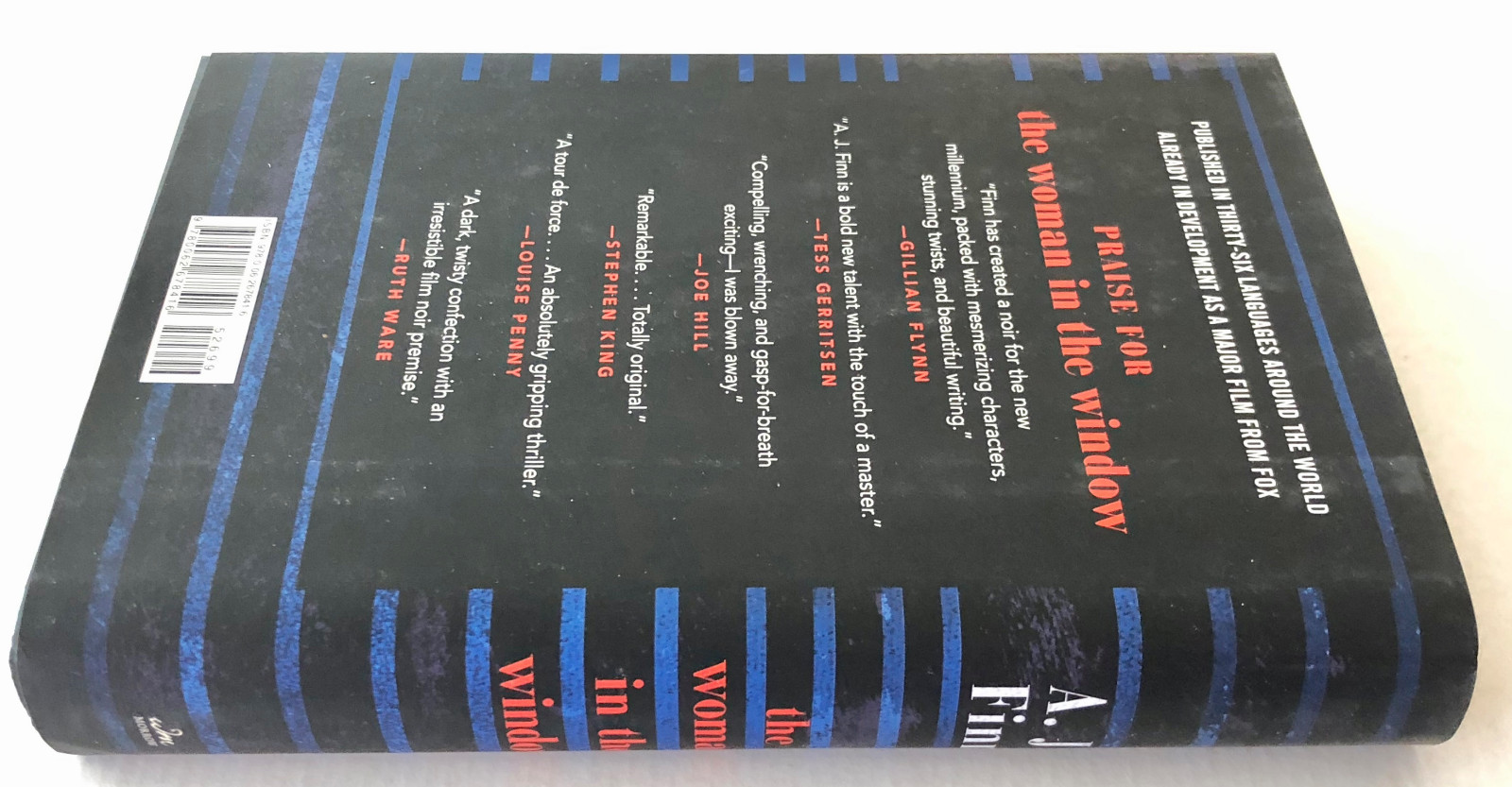 The Woman in the Window by A. J. Finn (2018, Hardcover) – SIGNED w/ COA