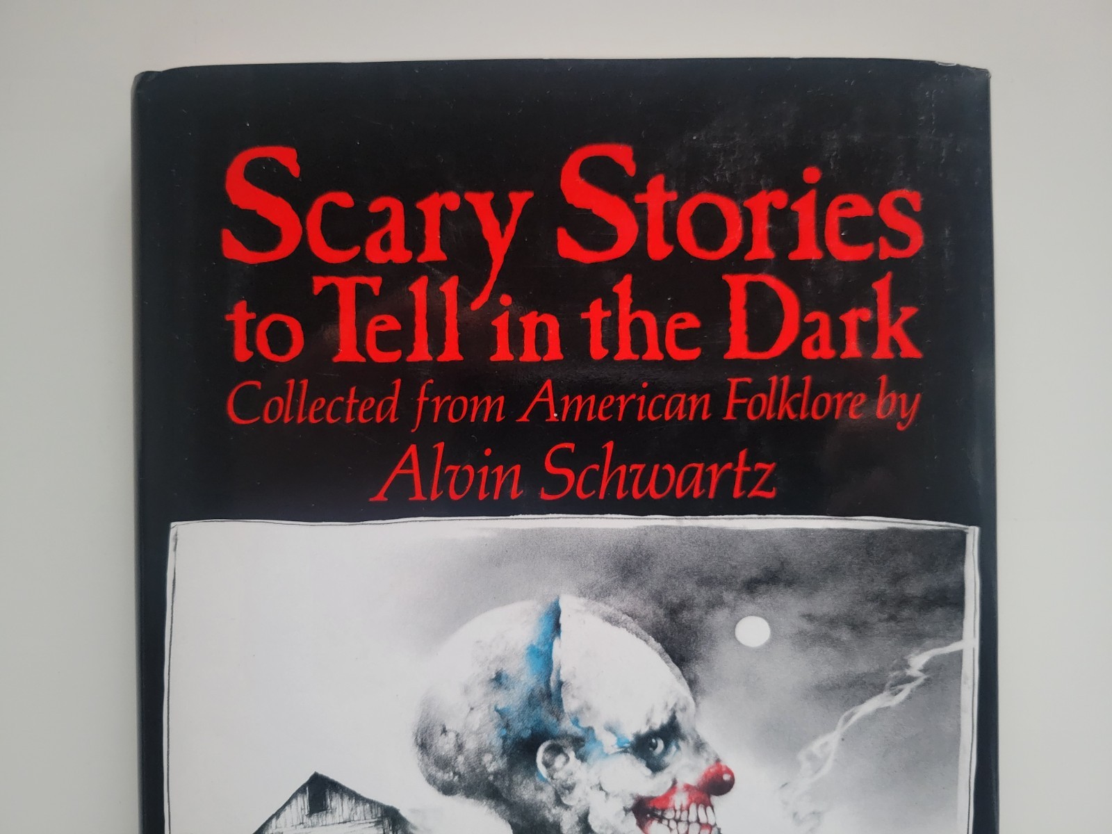 1981 1ST EDITION HARDCOVER SCARY STORIES TO TELL IN THE DARK ALVIN SCHWARTZ VG