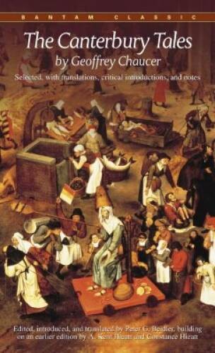 The Canterbury Tales (Bantam Classics) – Paperback By Geoffrey Chaucer – GOOD