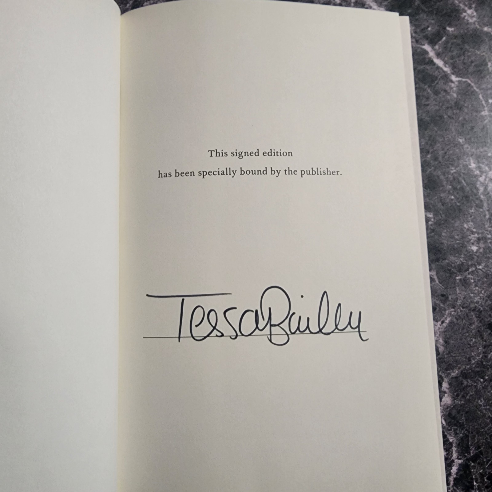 Signed Book – Dream Girl Drama by Tessa Bailey Barnes Noble 1st Edition HC New