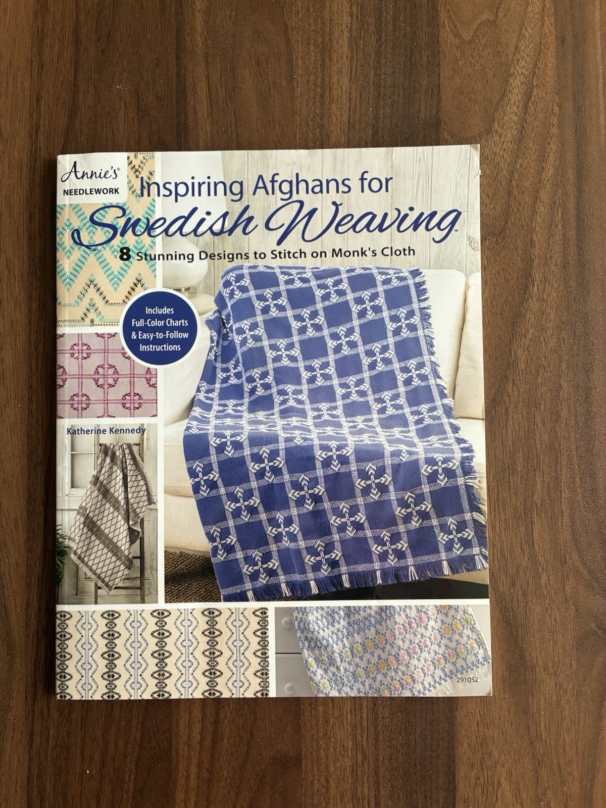 Inspiring Afghans for Swedish Weaving by Katherine Kennedy Like New Condition