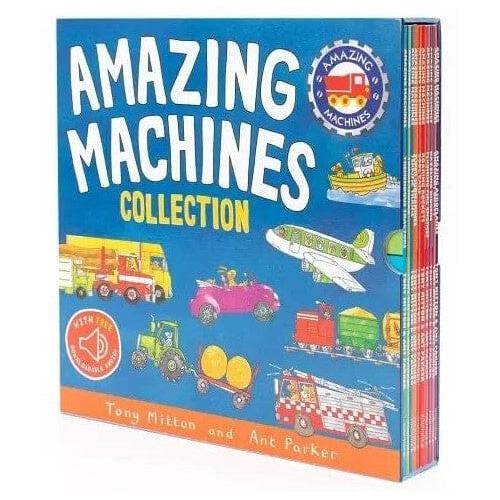 Amazing Machines 10 Books Paperback Set – Ages 2+ – By Tony Mitton & Ant Parker