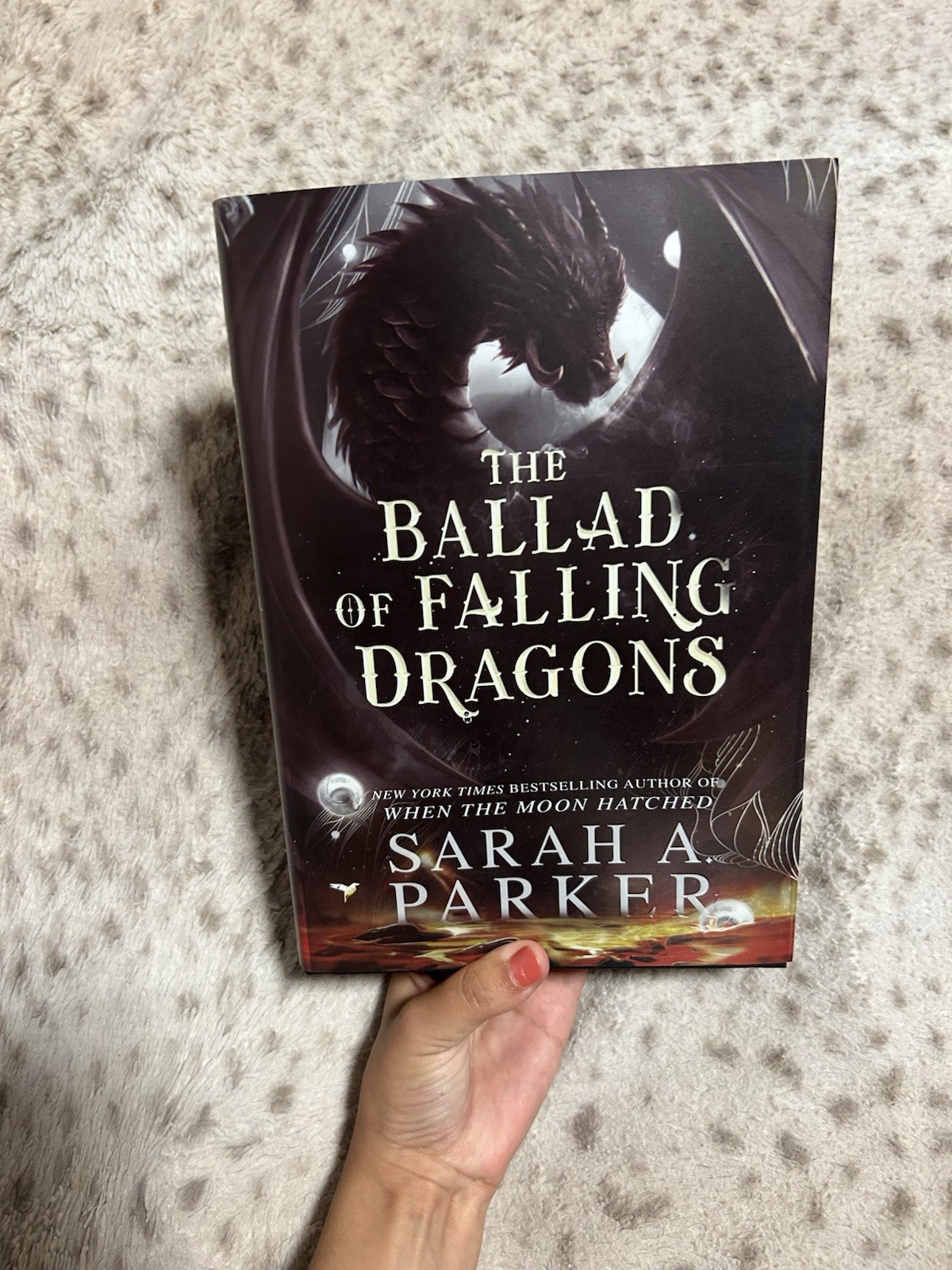 The Ballad of Falling Dragons by Sarah A. Parker SIGNED IN PERSON