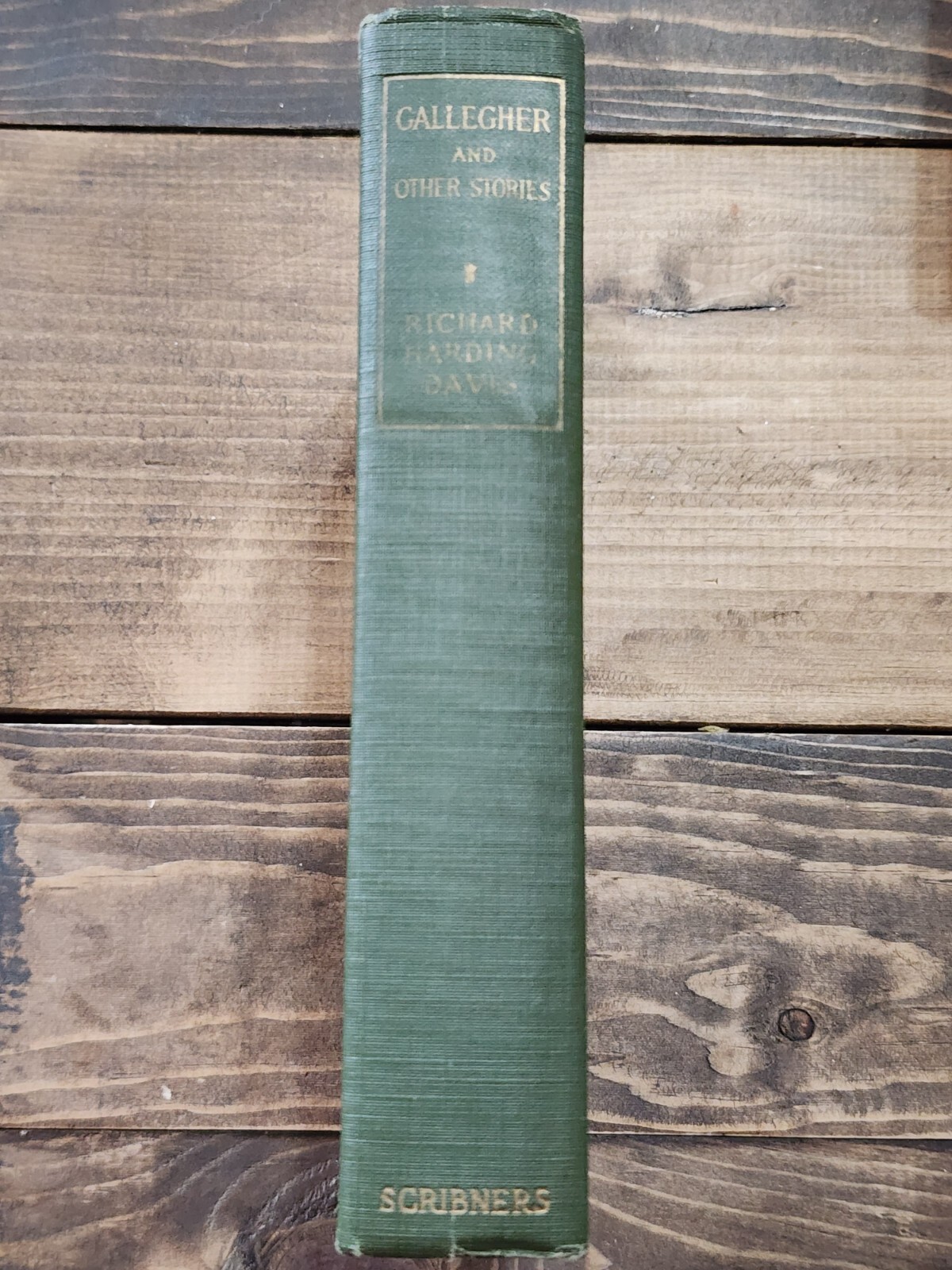 GALLEGHER, AND OTHER STORIES-by Richard Harding Davis, 1915 vintage HC