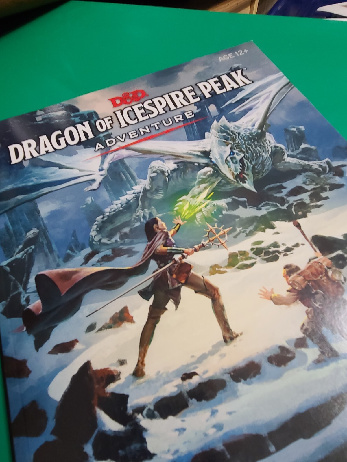 Dungeons Dragons Dragon of Icespire Peak Adventure + D&D Ultra Pro Folio Folder