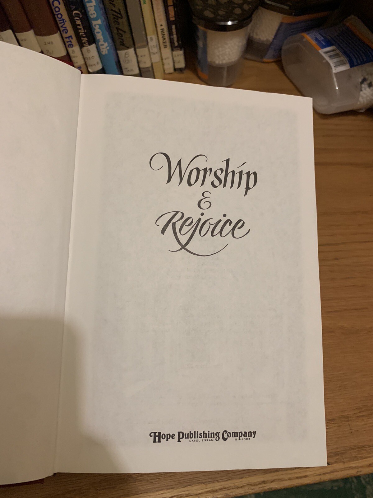 Worship and Rejoice : Red Pew Edition