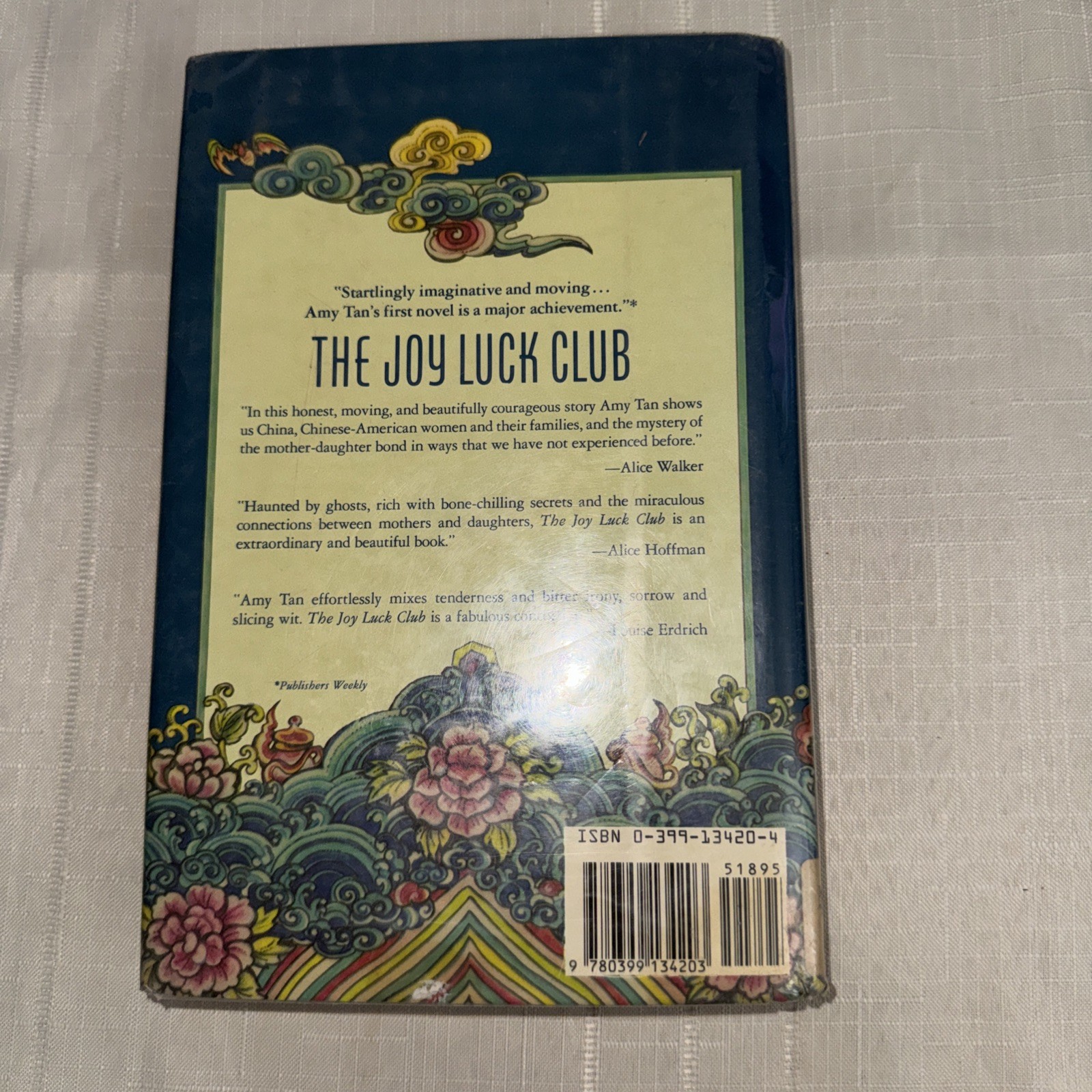 Joy Luck Club by Amy Tan (1989, Hardcover)