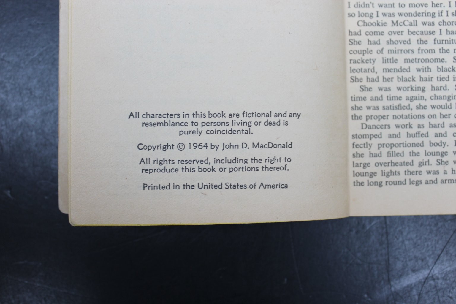 The Deep Blue Good-by John D. MacDonald 1964 First Travis McGee Novel Crime GGA