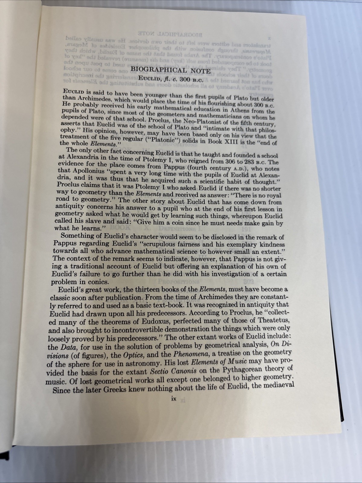 Great Books encyclopedia Euclid Archimedes Nicomachus Britannica #10/1990