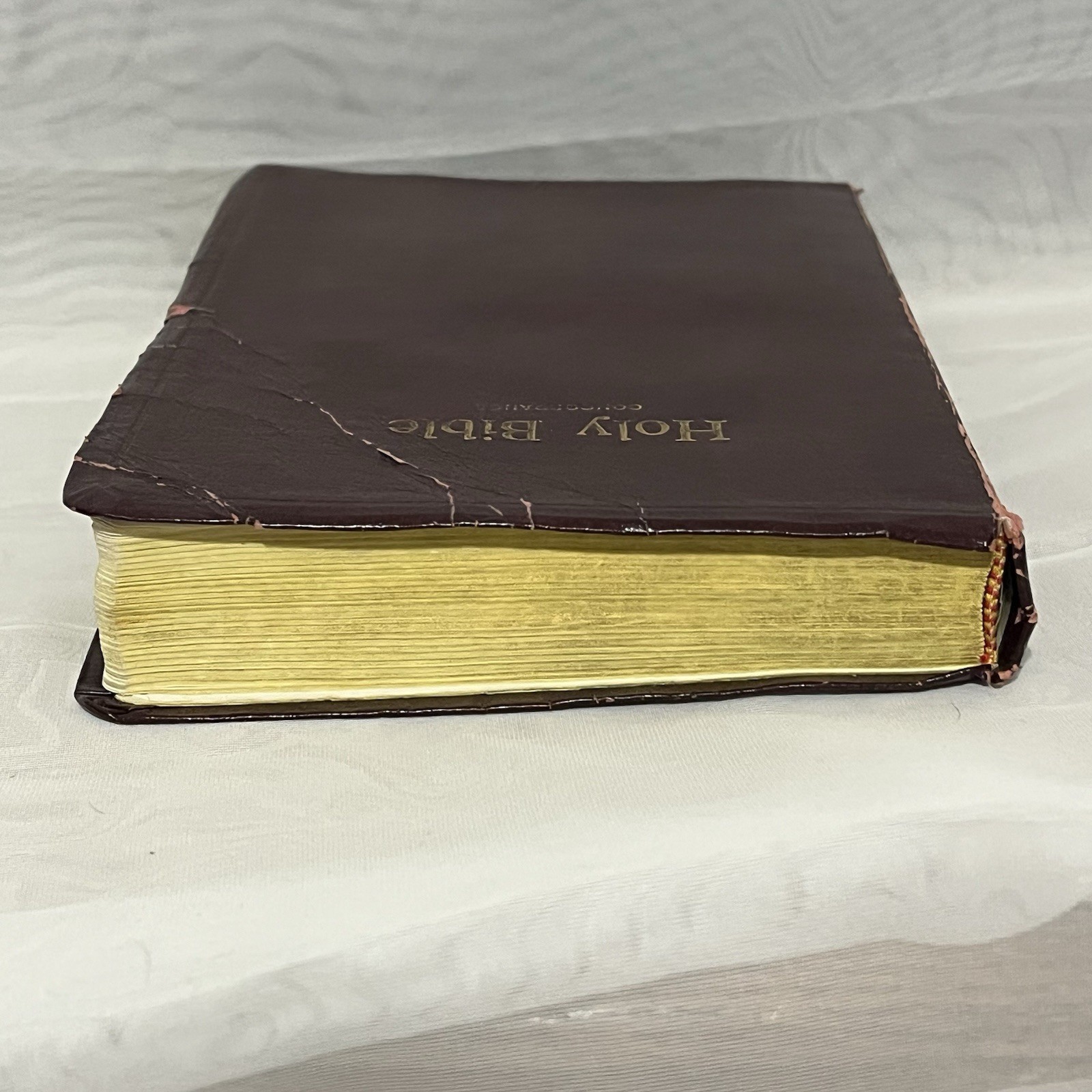 Holy Bible Concordance KJV Red Letter Edition 1973 Burgundy Word Aflame Press