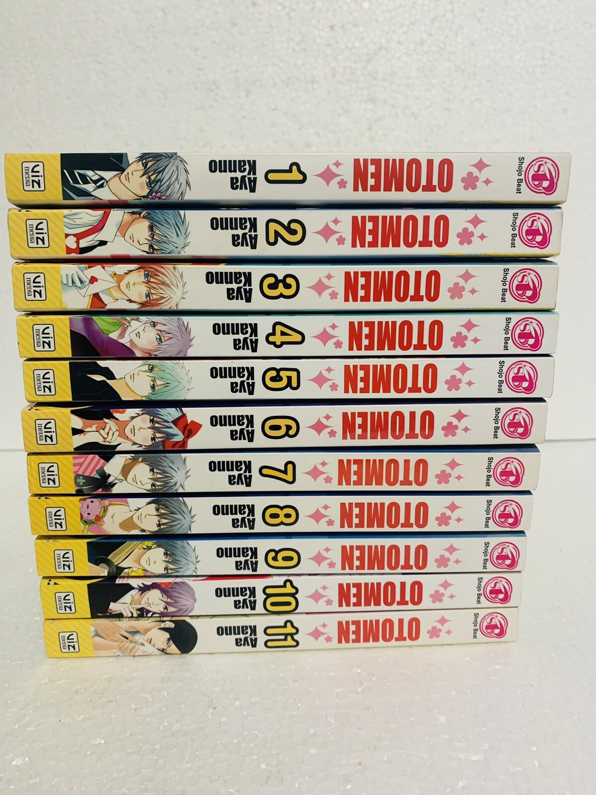 Otomen Manga Lot Volumes 1-11 In English rare