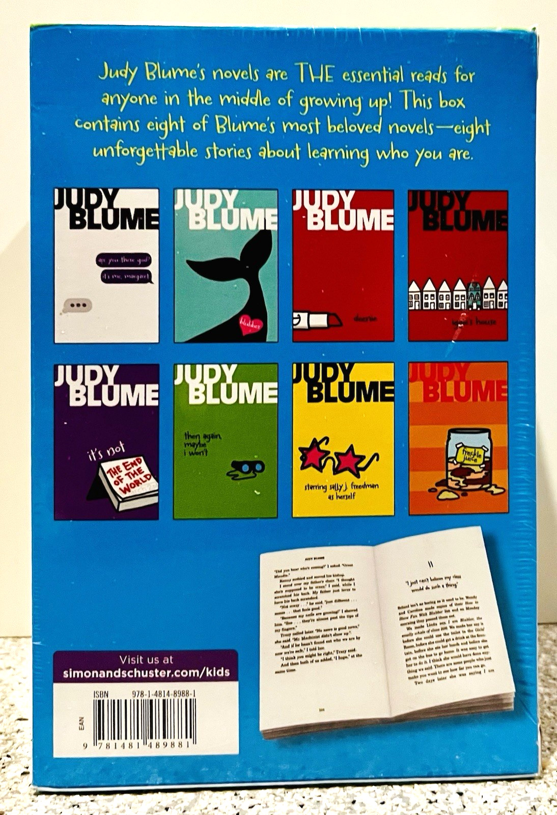 Judy Blume Complete Series 8 Book Set Brand New