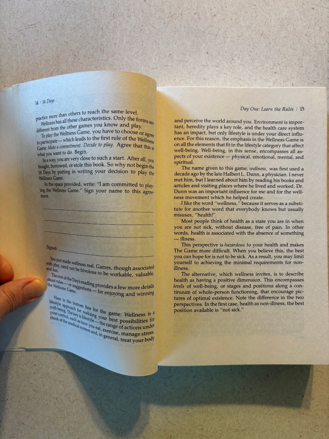 14 Days to a Wellness Lifestyle Donald Ardell 1982 Health Guide Whatever
