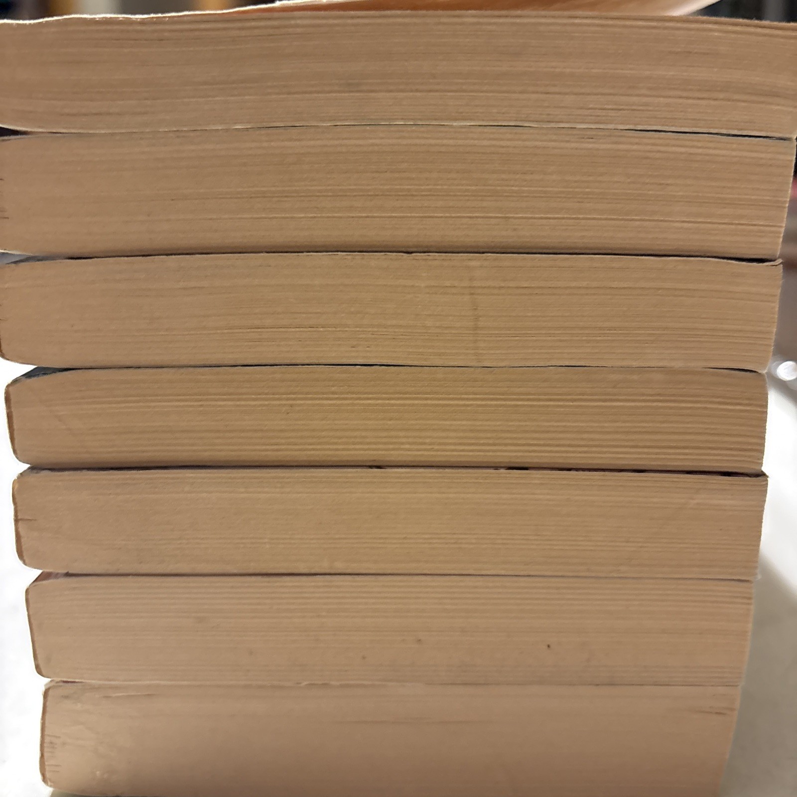 Lot of 7 Wizard of Oz Del Rey Paperback L. Frank Baum Vol 1-7 Vintage 1979 EUC