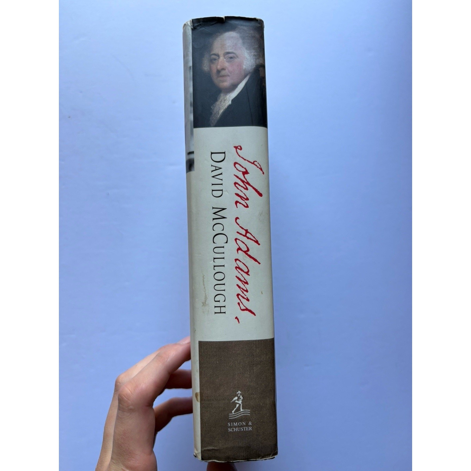 John Adams by David McCullough 2001 Hardcover 1st Edition & Printing DJ Book VG