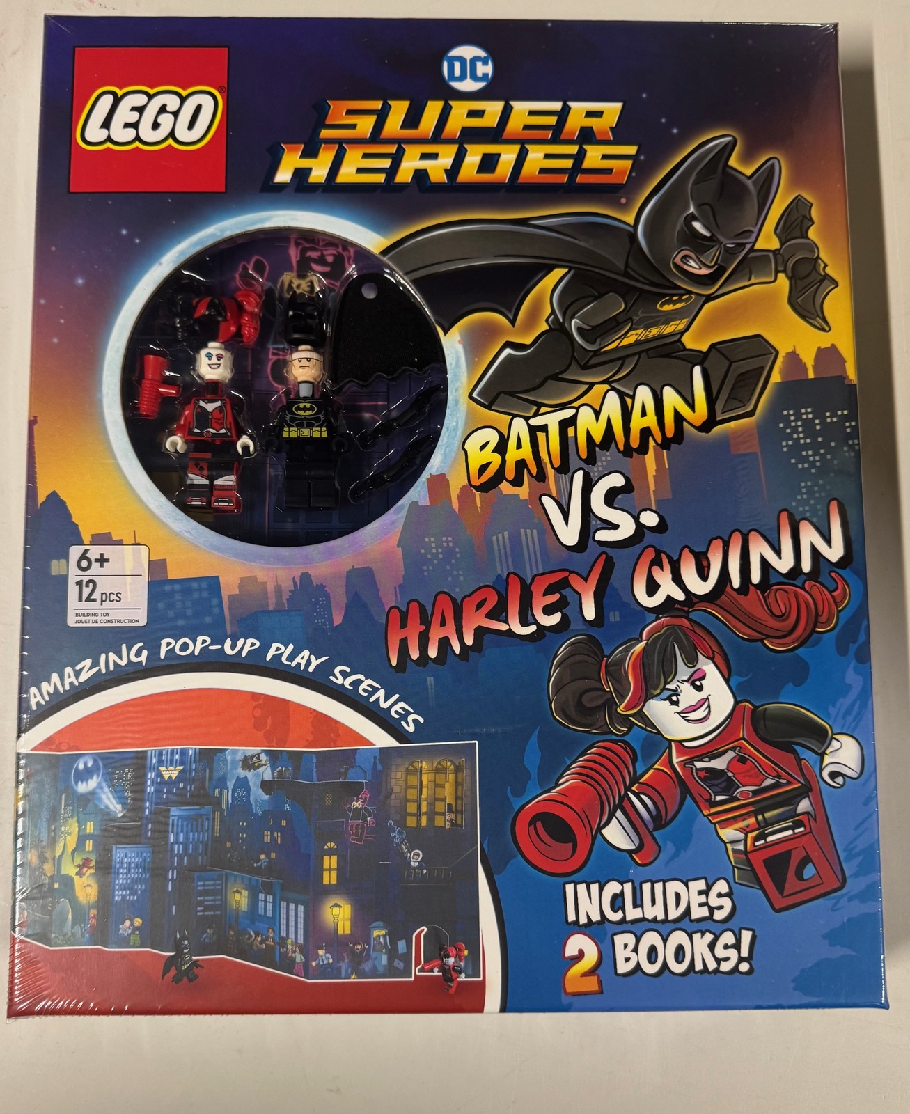 LEGO DC Super Heroes Batman VS. Harley Quinn: Activity Book with Fun Activities
