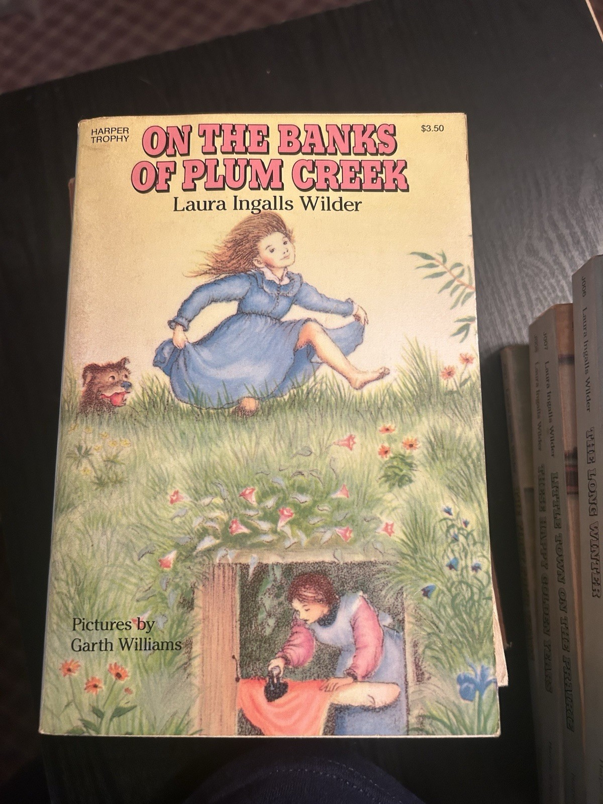 Vintage 1971 Laura Ingalls Wilder Little House On The Prairie 9 Book Box Set PB