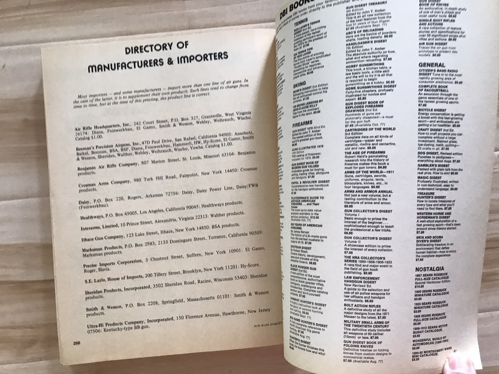 Vintage 1977 Air Gun Digest – 256 pages in a GIANT SIZE!