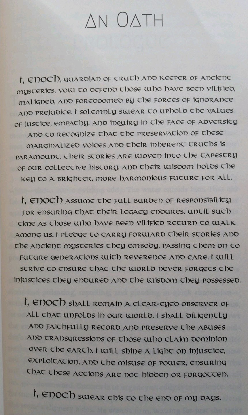 I, Enoch: The Deep Earth Chronicles by Steve Stine Hardcover Book